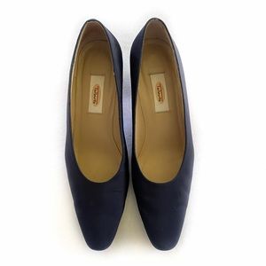Talbots Women's Navy Pumps Career Heeled Shoes Size 8 N
